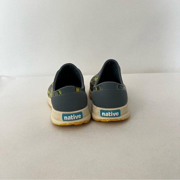 Native Robbie Water Friendly Perforated Slip-On Size C11 Kids Boy Gray Camo - Picture 9 of 10